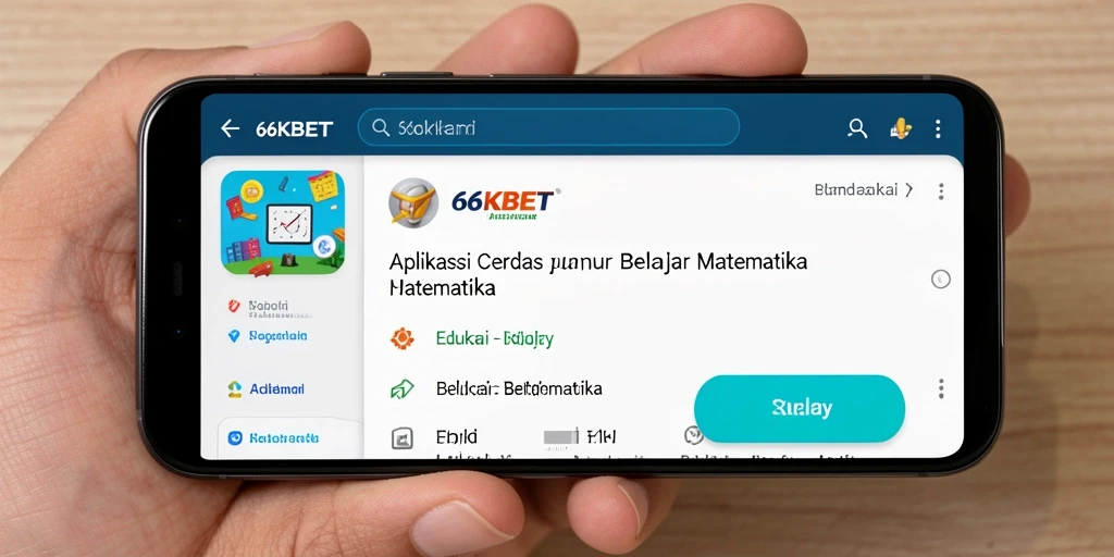 Tampilan antarmuka 66KBET yang interaktif dan edukatif.
