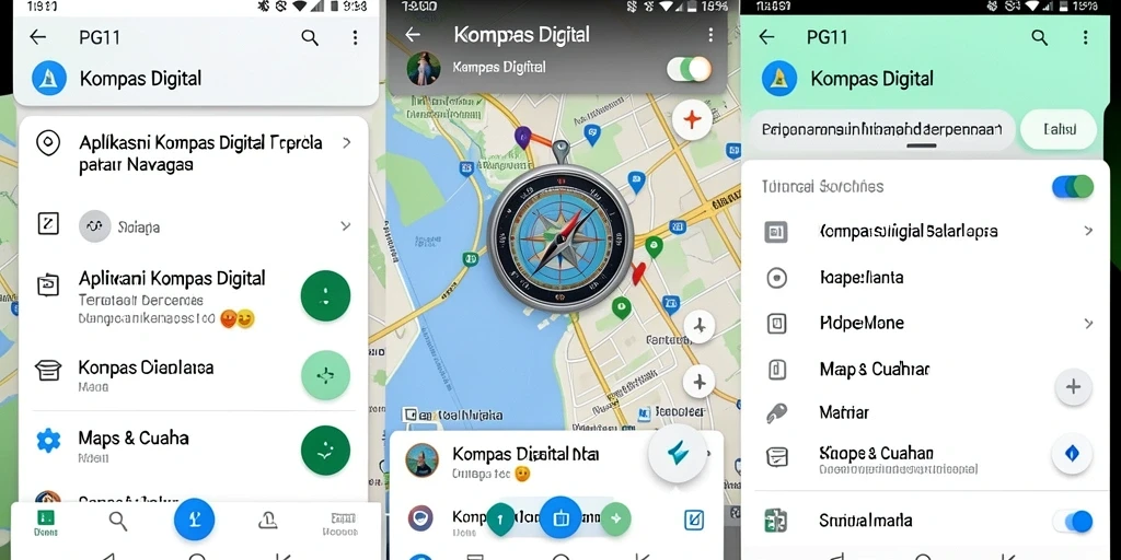 Tampilan antarmuka PG11 yang sederhana dan fungsional.